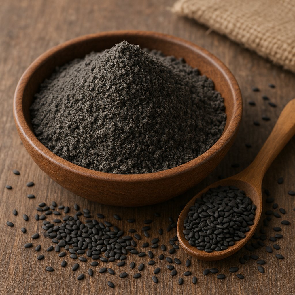 Photo de l'ingredient Poudre de sésame noir