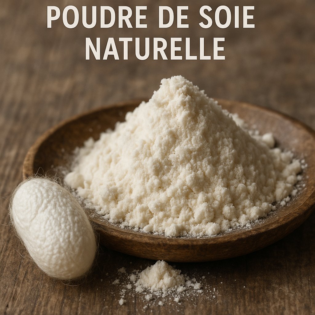 Photo de l'ingredient Poudre de soie naturelle