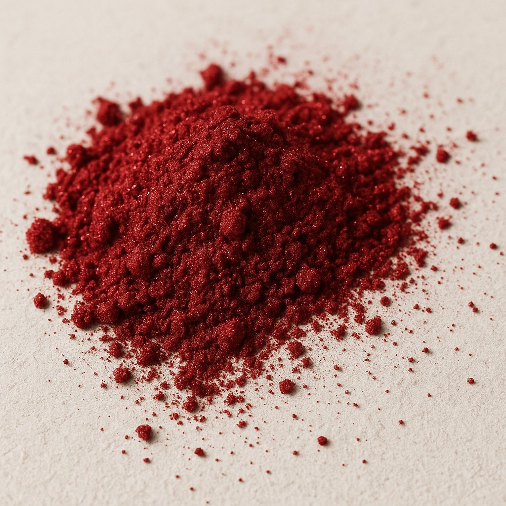 Photo de l'ingredient Poudre de mica rouge cerise