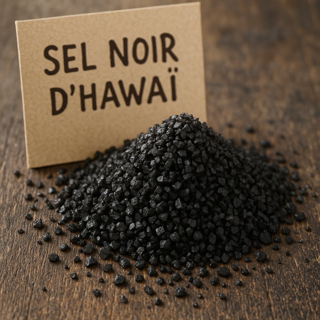 Photo de l'ingredient Sel noir d'Hawaï