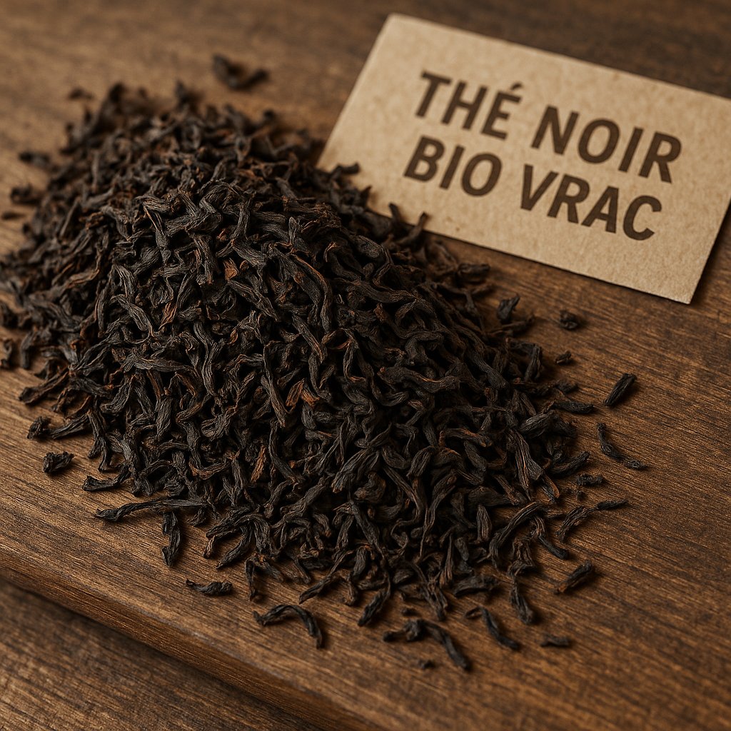 Photo de l'ingredient Thé noir bio en vrac