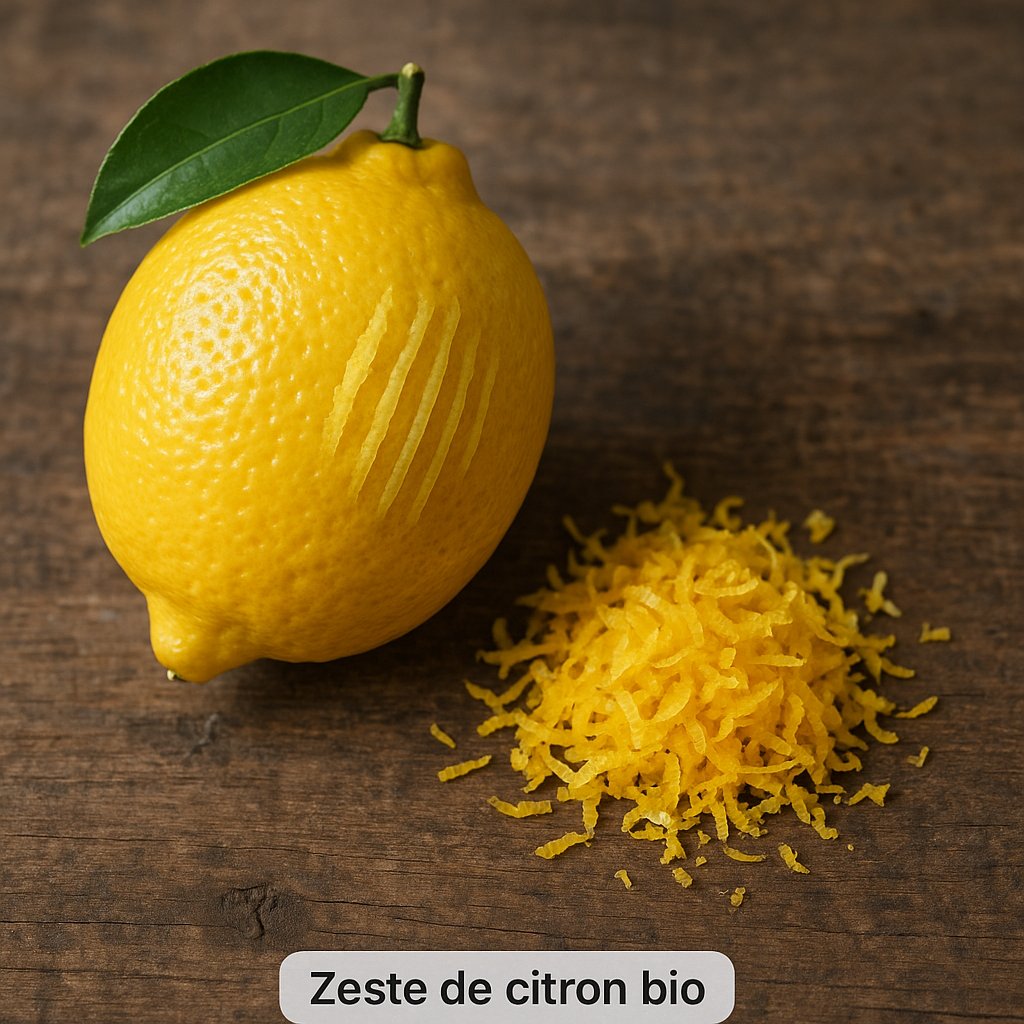 Photo de l'ingredient Zeste de citron bio