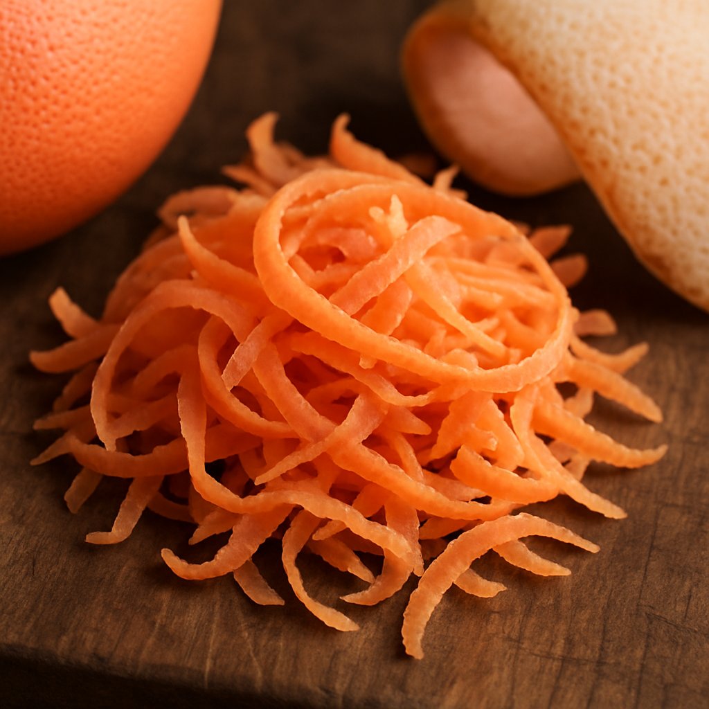 Photo de l'ingredient Zeste de pamplemousse rose