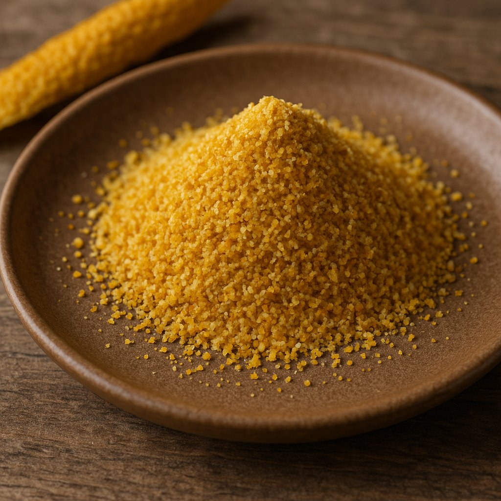 Photo de l'ingredient Zeste de yuzu séché et moulu