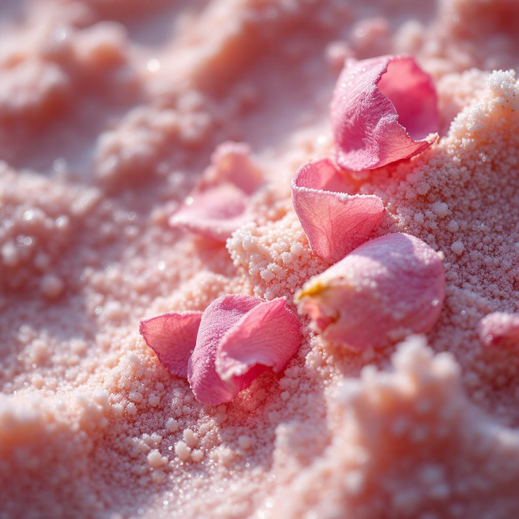 Image recette Exfoliant Revitalisant aux Petales de Roses et Sucre Muscovado pour Bain et Douche