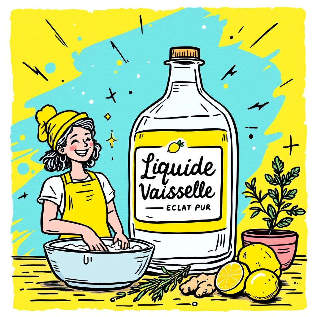 Image recette Liquide Vaisselle Eclat Pur a la Bergamote et Gingembre