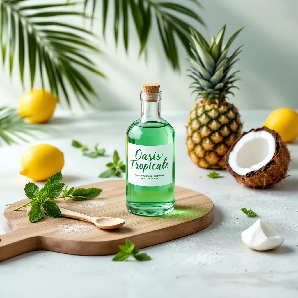 Image recette Oasis Tropicale: La Melodie Nettoyante Naturelle pour Lino, Da...