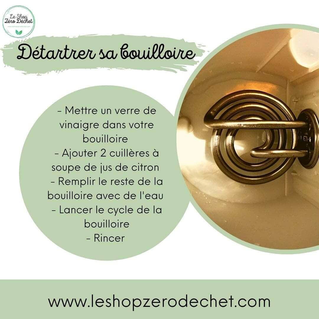 Image recette Detartrage naturel & sans effort de sa bouilloire