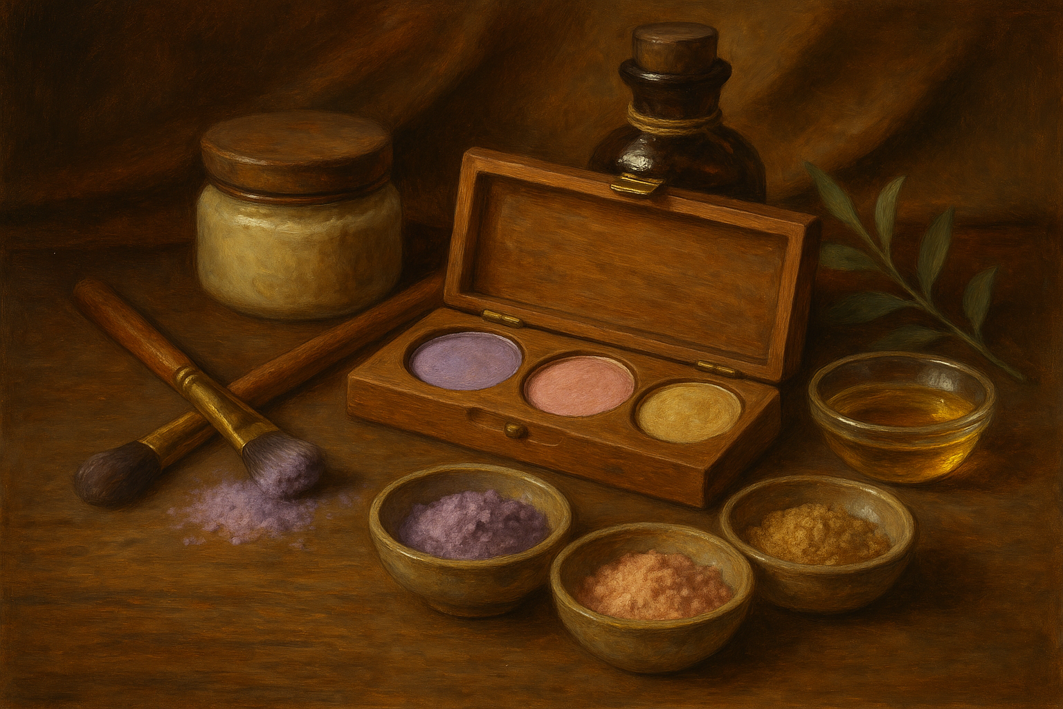 Image recette Trio de Fards a Paupieres "Aube Pastel" - Creation Maison