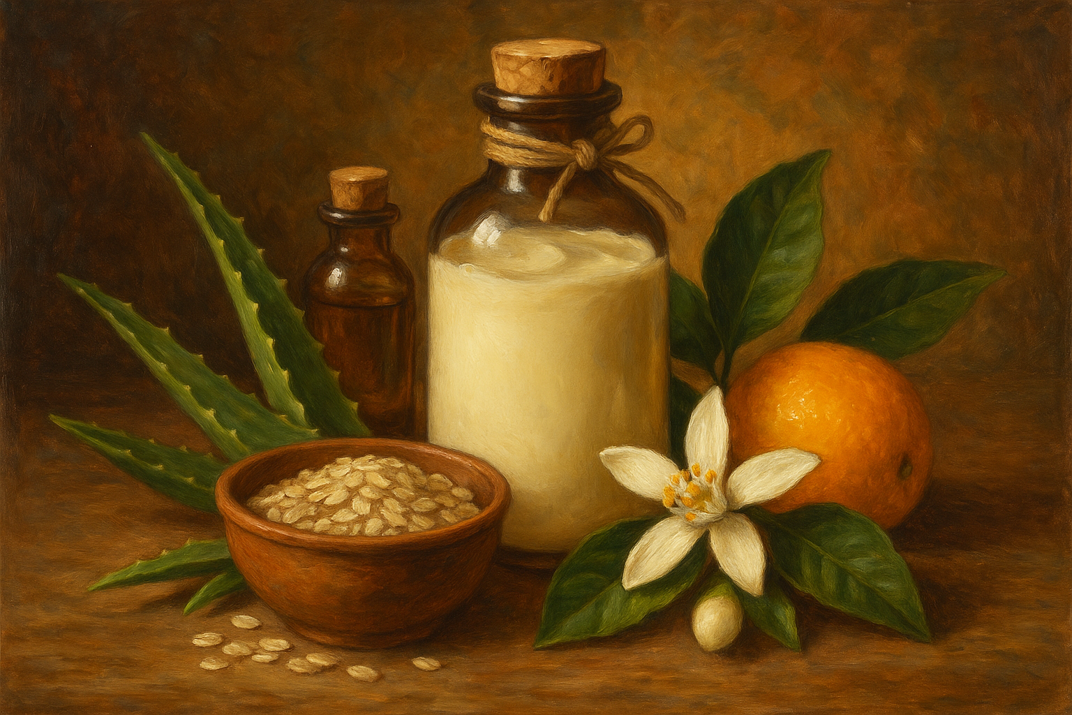 Image recette Après-shampoing Soyeux à la Fleur d'Oranger et Lait d'Avoine M...