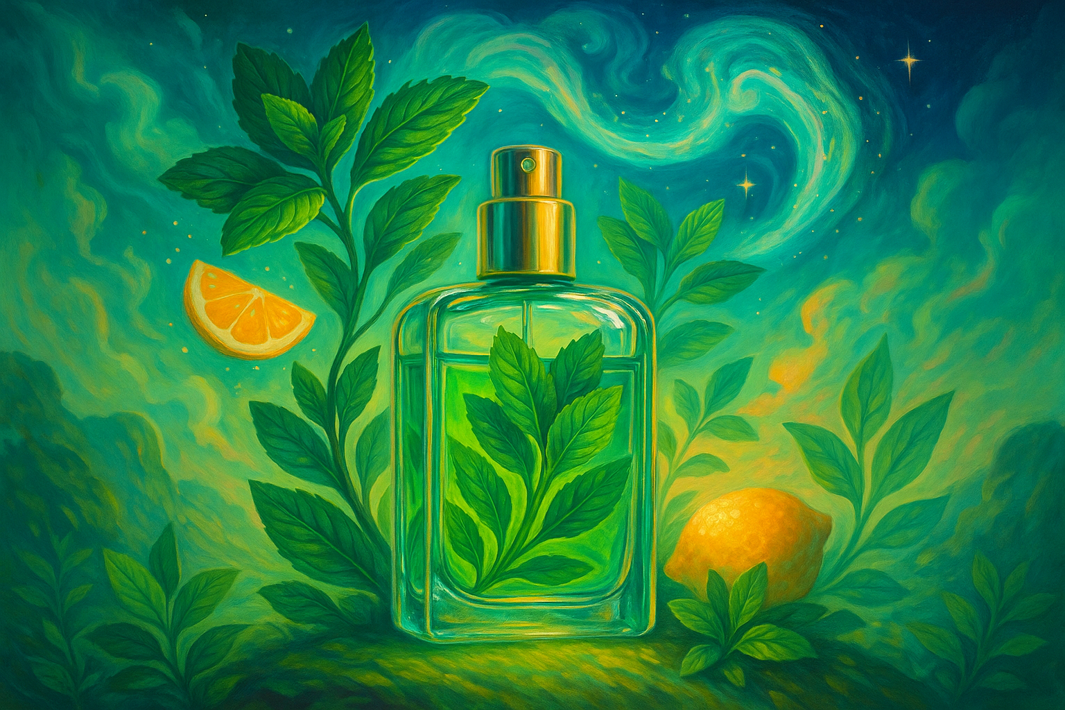 Image recette Eau de Toilette DIY "Éclat de Thé Vert & Menthe" : Fraîcheur Naturelle à Porter