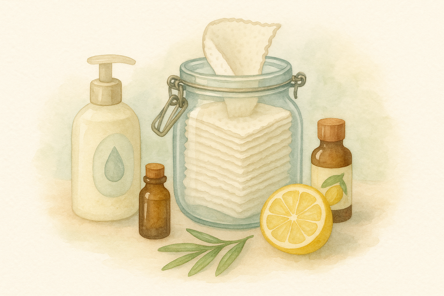 Image recette Lingettes Désinfectantes Réutilisables Spécial Covid : DIY Écoresponsable