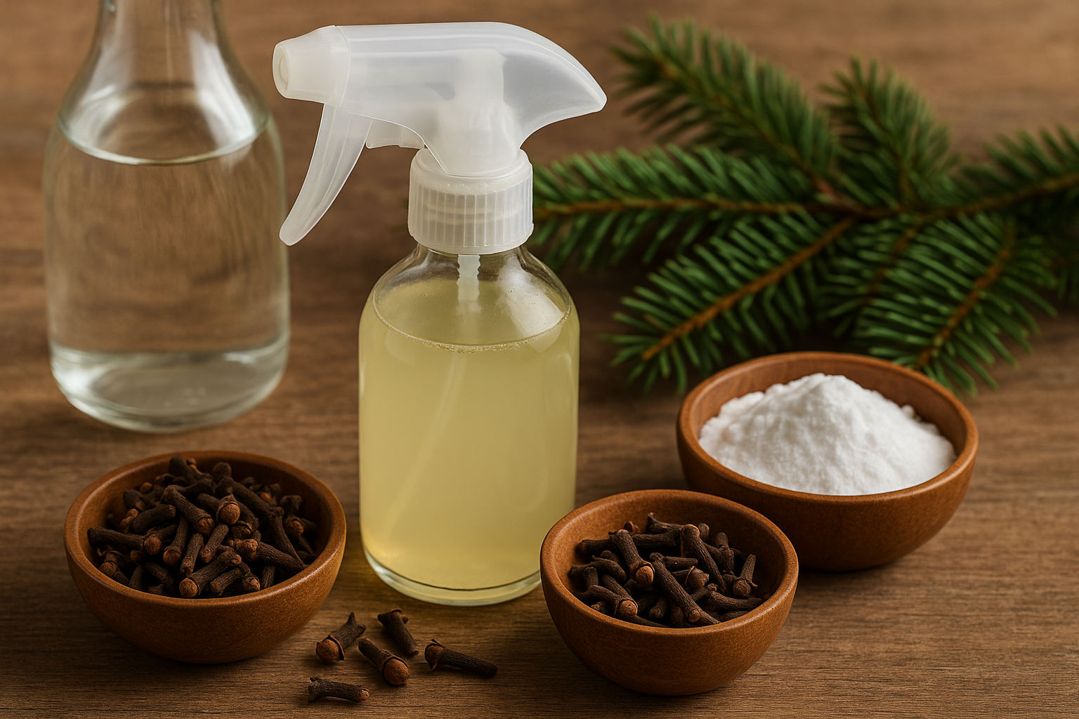 Image recette Insecticide Maison au Sapin et Clou de Girofle