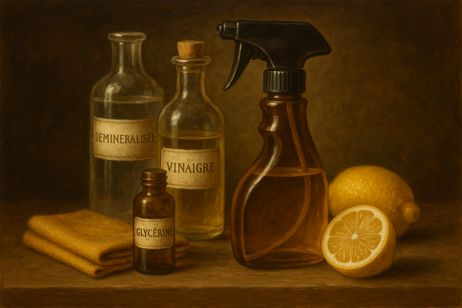 Image recette Spray Antistatique Maison pour Tableau de Bord d'Automobile