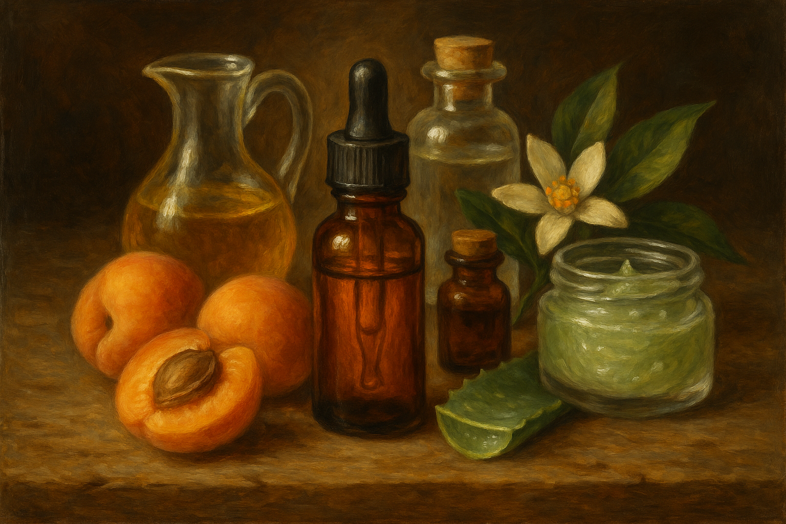 Image recette HydraSerum Visage "Lumiere d'Abricot" - Le Secret Éclatant des...