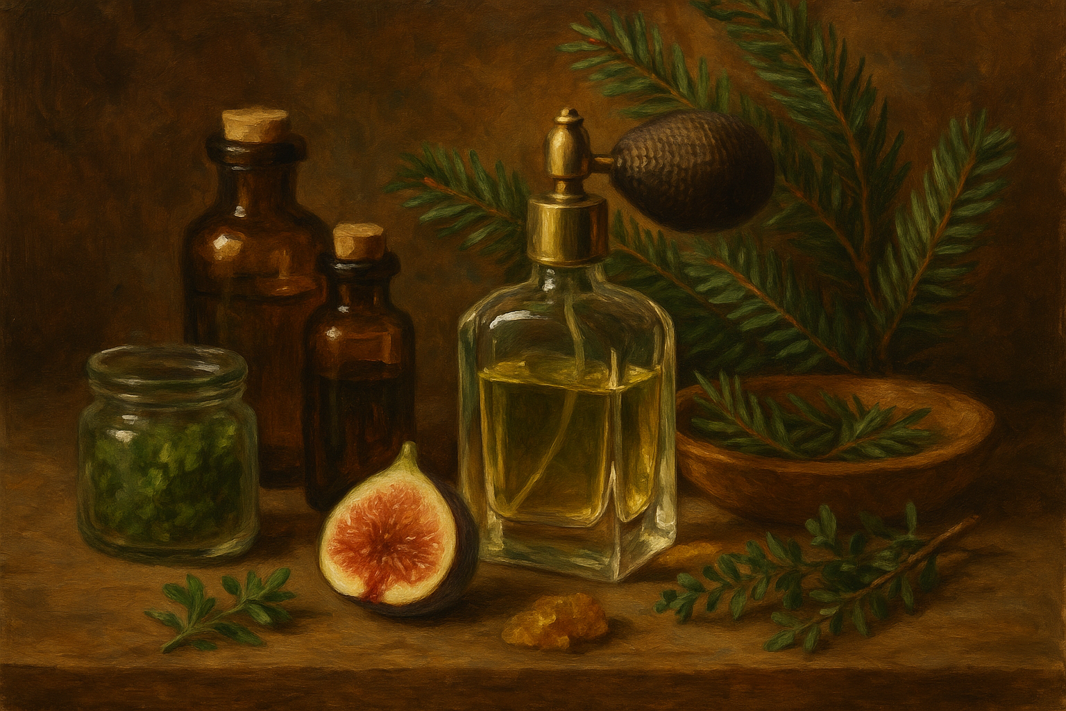 Image recette Forêt d'Émeraude : Parfum DIY Bois Vert et Herbacé