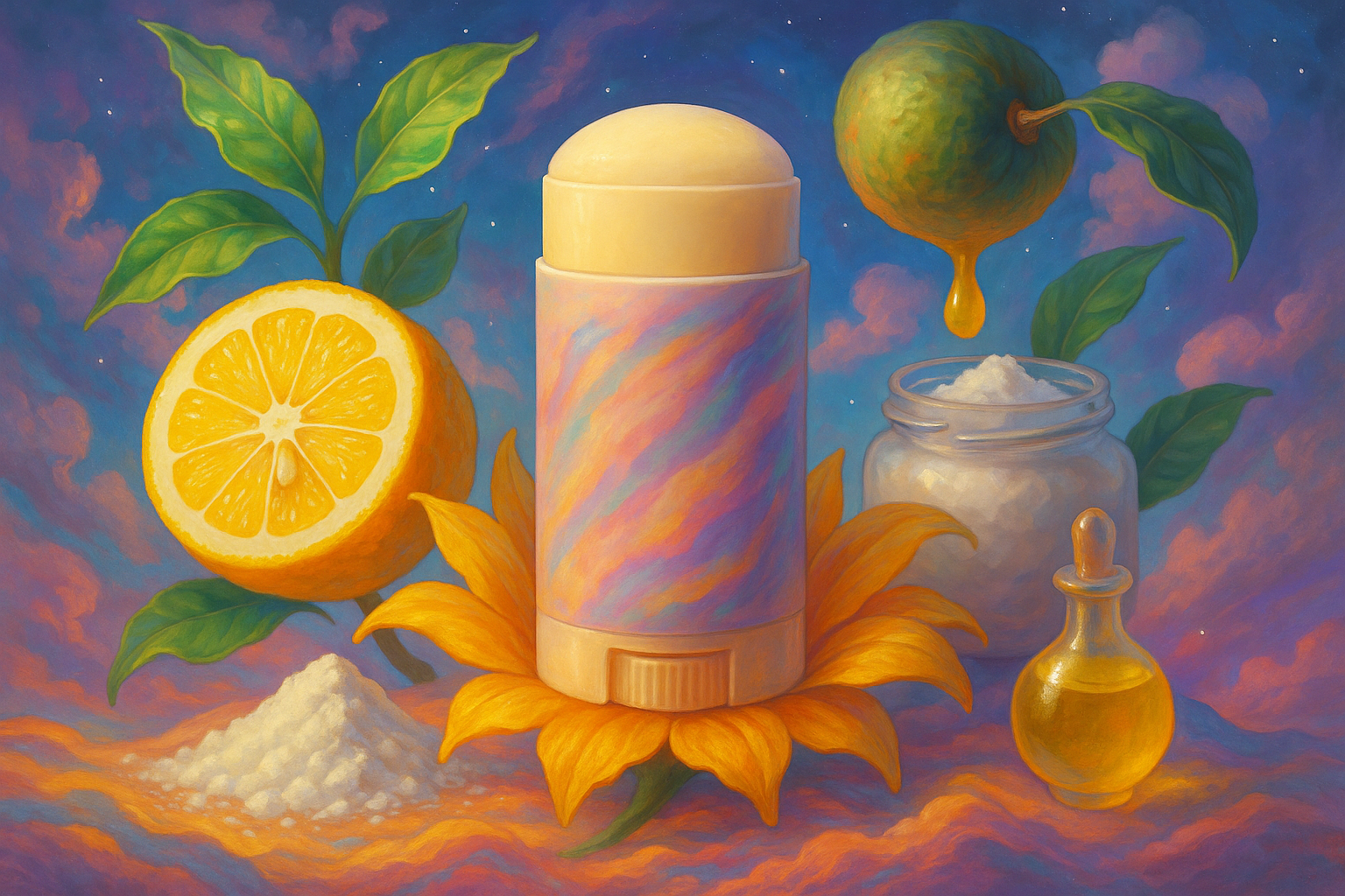Image recette Déodorant Maison au Yuzu et Amidon de Maïs