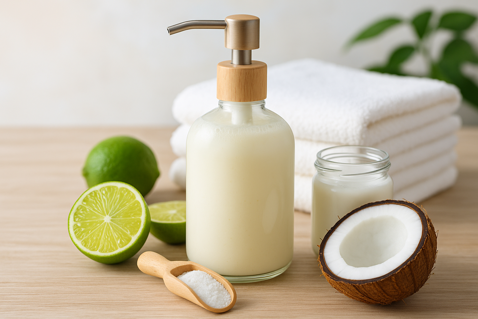 Image recette Lessive Maison Ultra-Fraiche au Lait de Coco et Citron Vert