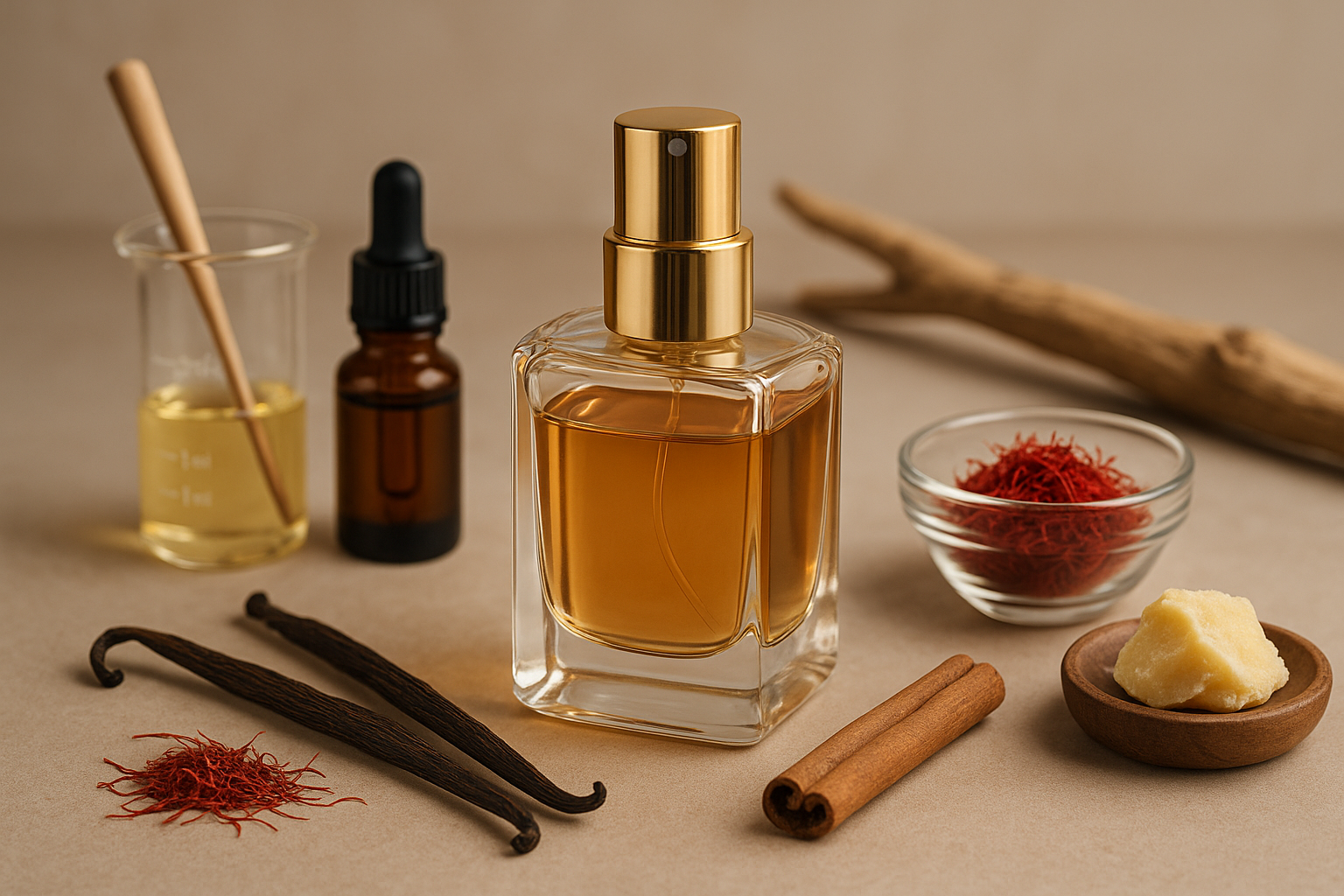 Image recette Lueur d'Epices : Parfum DIY Oriental & Gourmand aux Accents Safranés