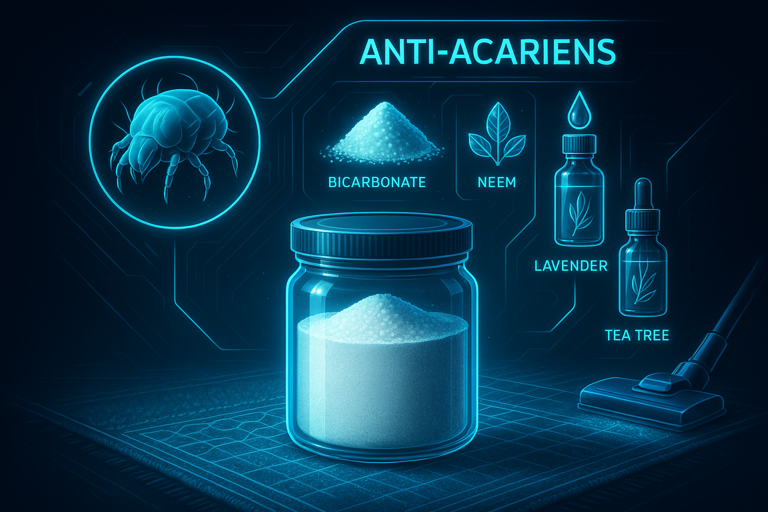 Image recette Poudre Anti-Acariens pour Moquette et Tapis