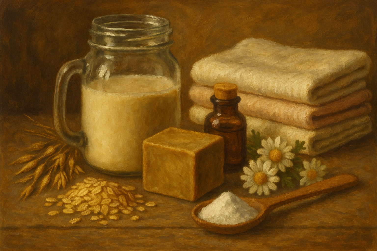 Image recette Lessive Maison Ultra-Douce au Lait d'Avoine pour Linge Délicat
