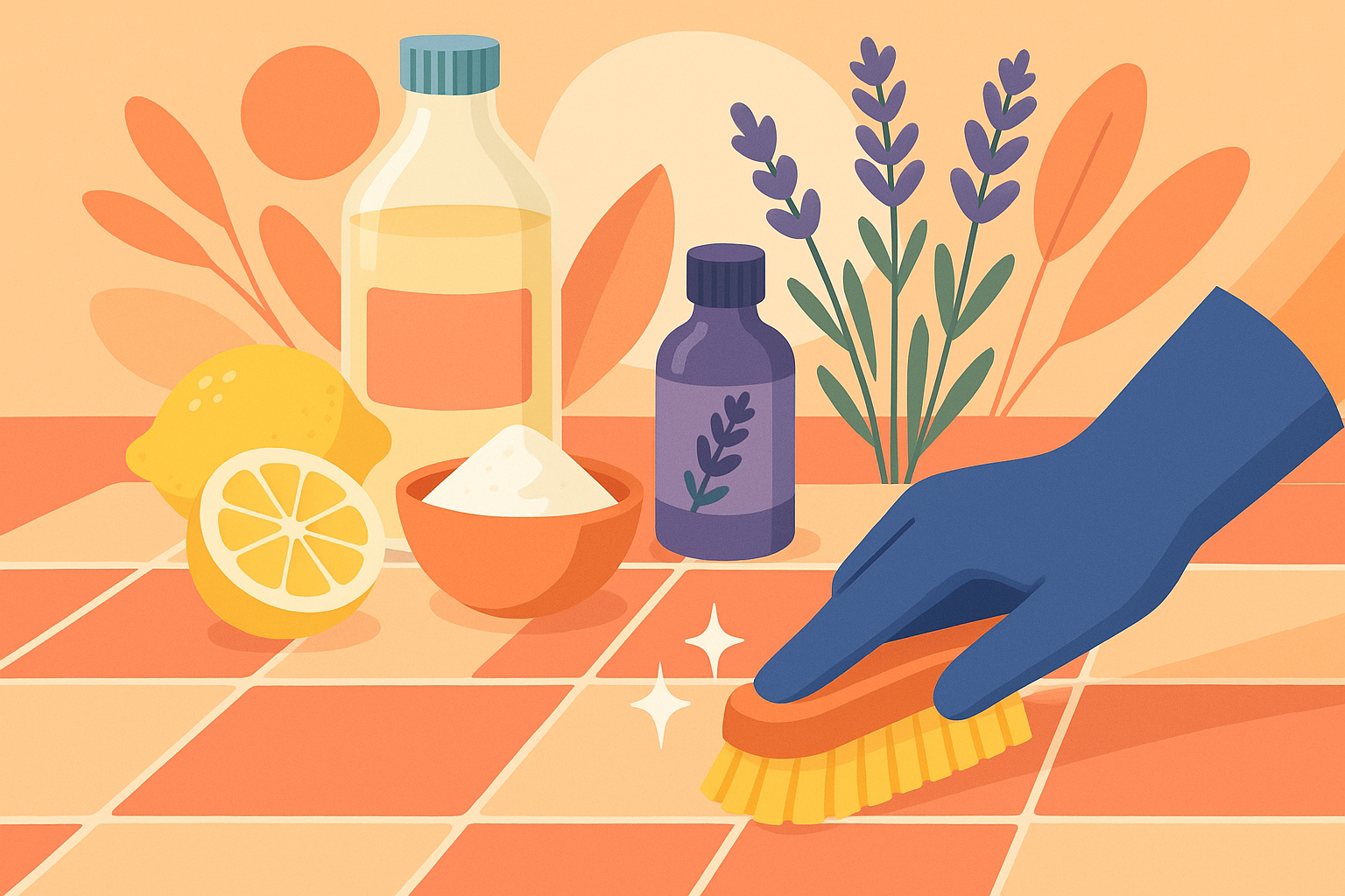 Image recette Renaissance Florale : Recette Maison pour Raviver la Couleur de votre Carrelage de Sol