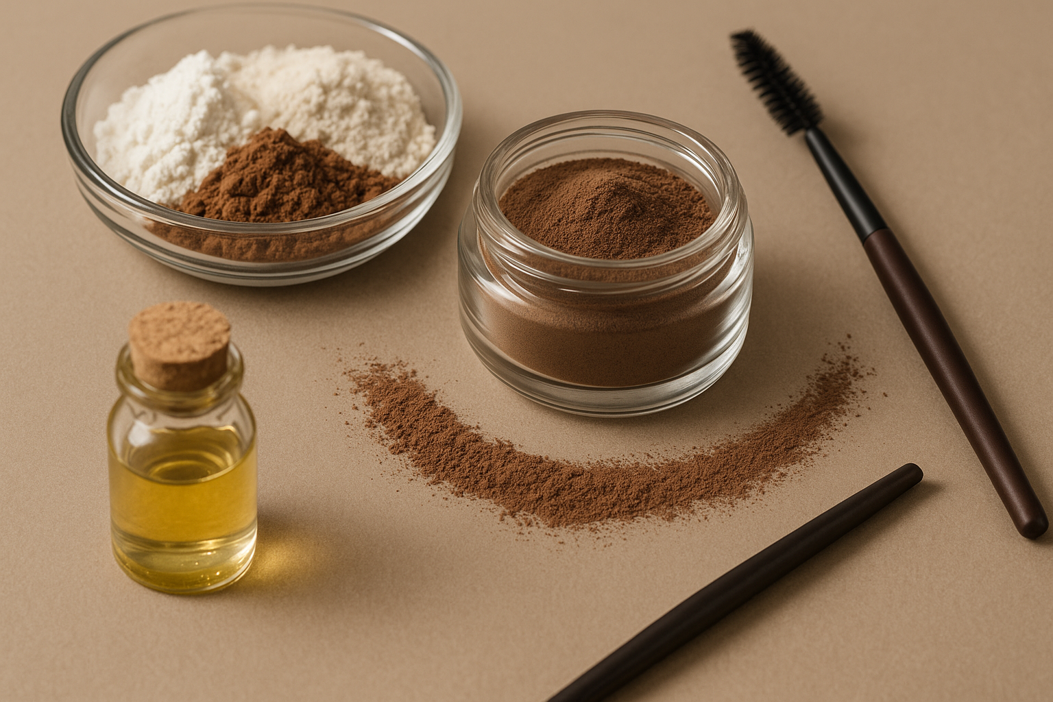 Image recette Liner à Sourcils Poudre DIY : Regard Structuré et Naturel en 5 Minutes