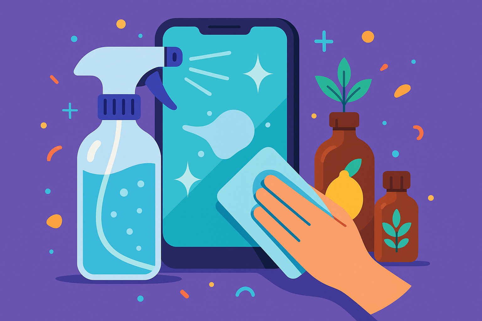 Image recette Désinfectant DIY Ultra-Frais pour Téléphones et Écrans Tactiles