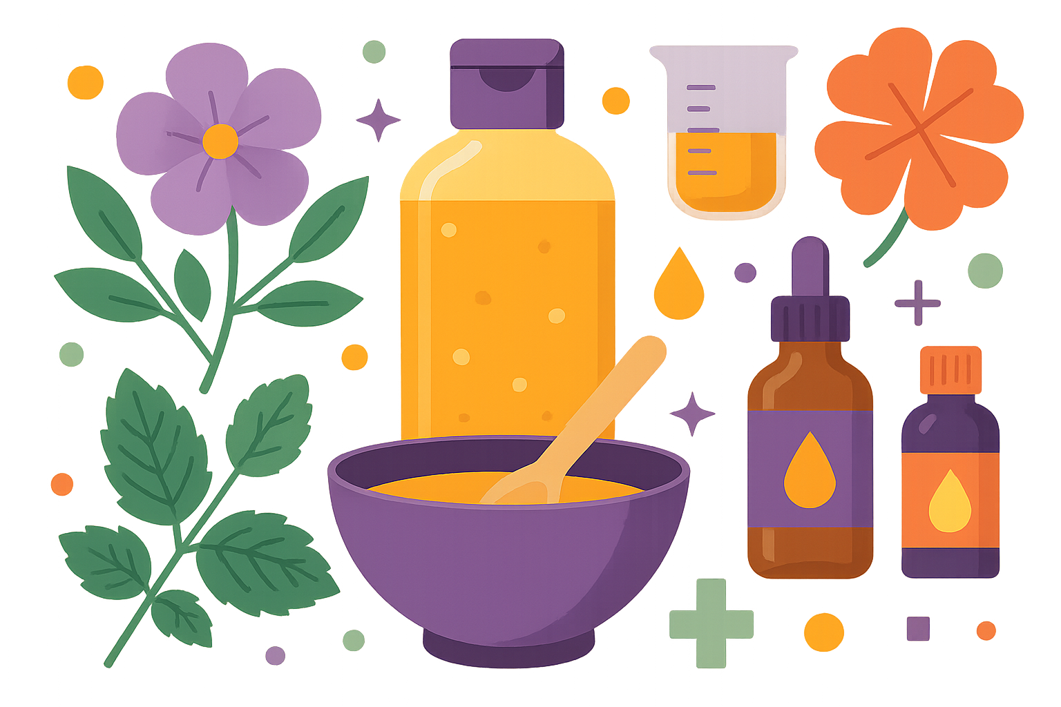 Image recette Shampoing Rafraîchissant à la Menthe Poivrée & Géranium pour Cheveux Fatigués