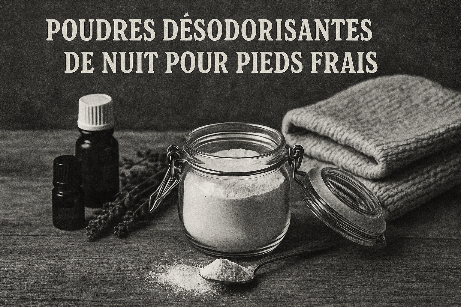 Image recette Poudres Désodorisantes de Nuit pour Pieds Frais