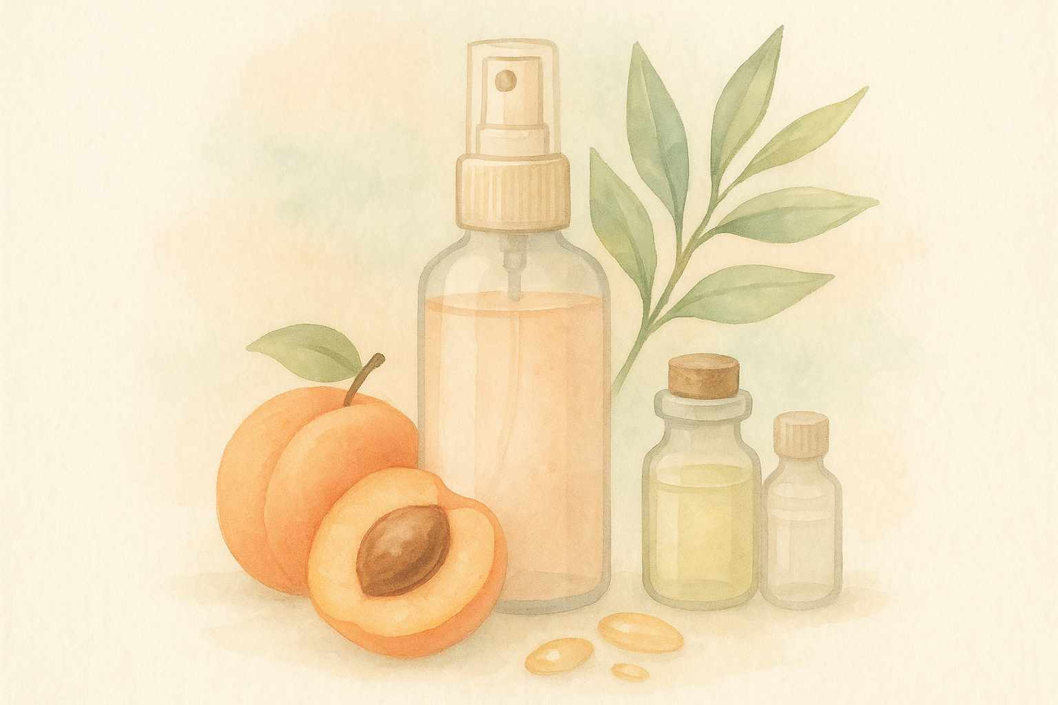 Image recette Spray Corporel Douceur d'Abricot & Thé Blanc