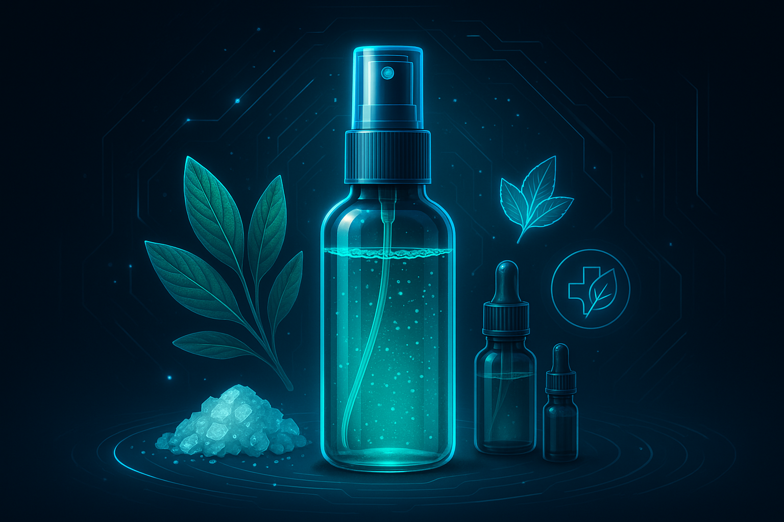 Image recette Spray Buccal Protecteur DIY à la Sauge et au Xylitol