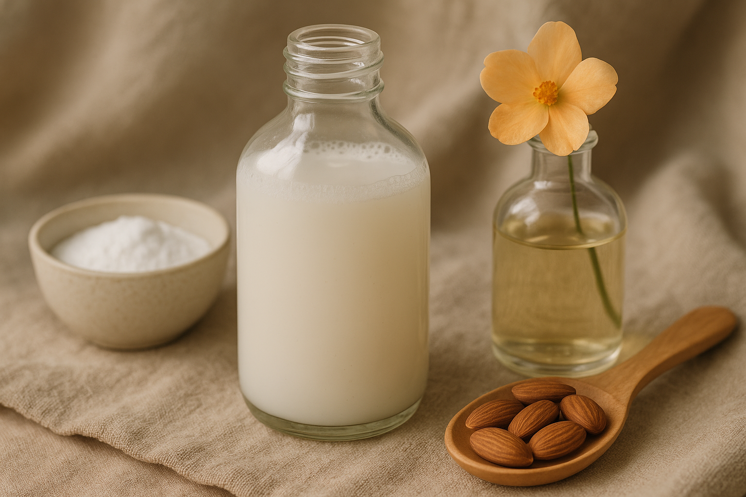 Image recette Adoucissant Maison Douceur d'Amande & Eau de Fleur