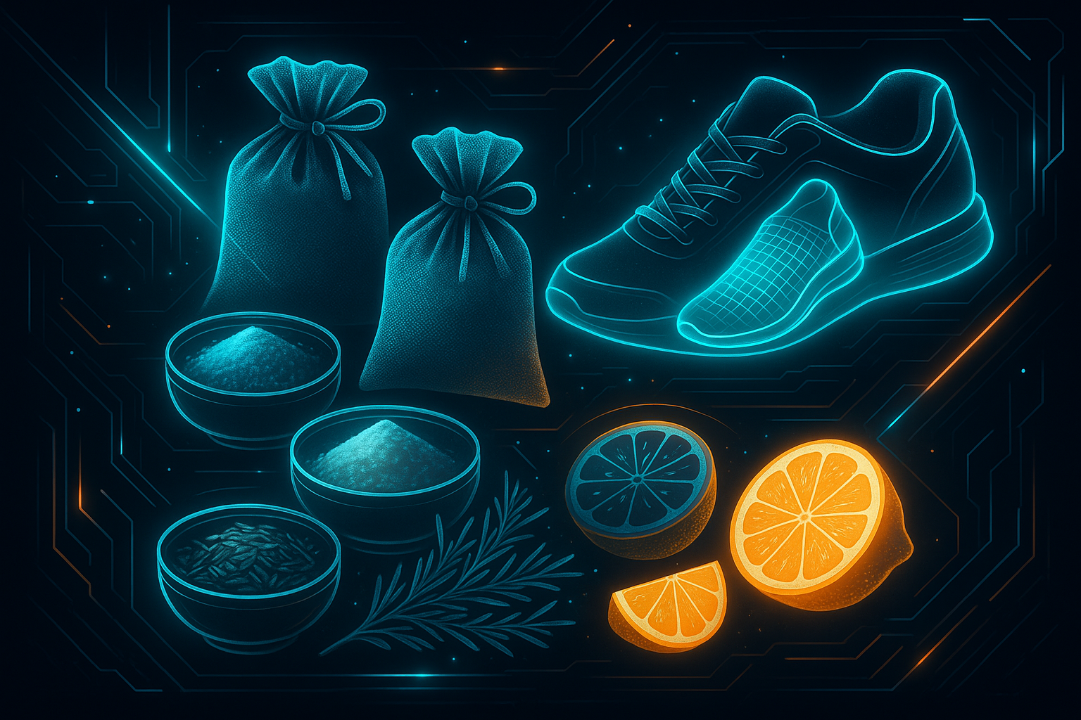 Image recette Sachets Désodorisants DIY aux Herbes de Provence et Citron pour Chaussures
