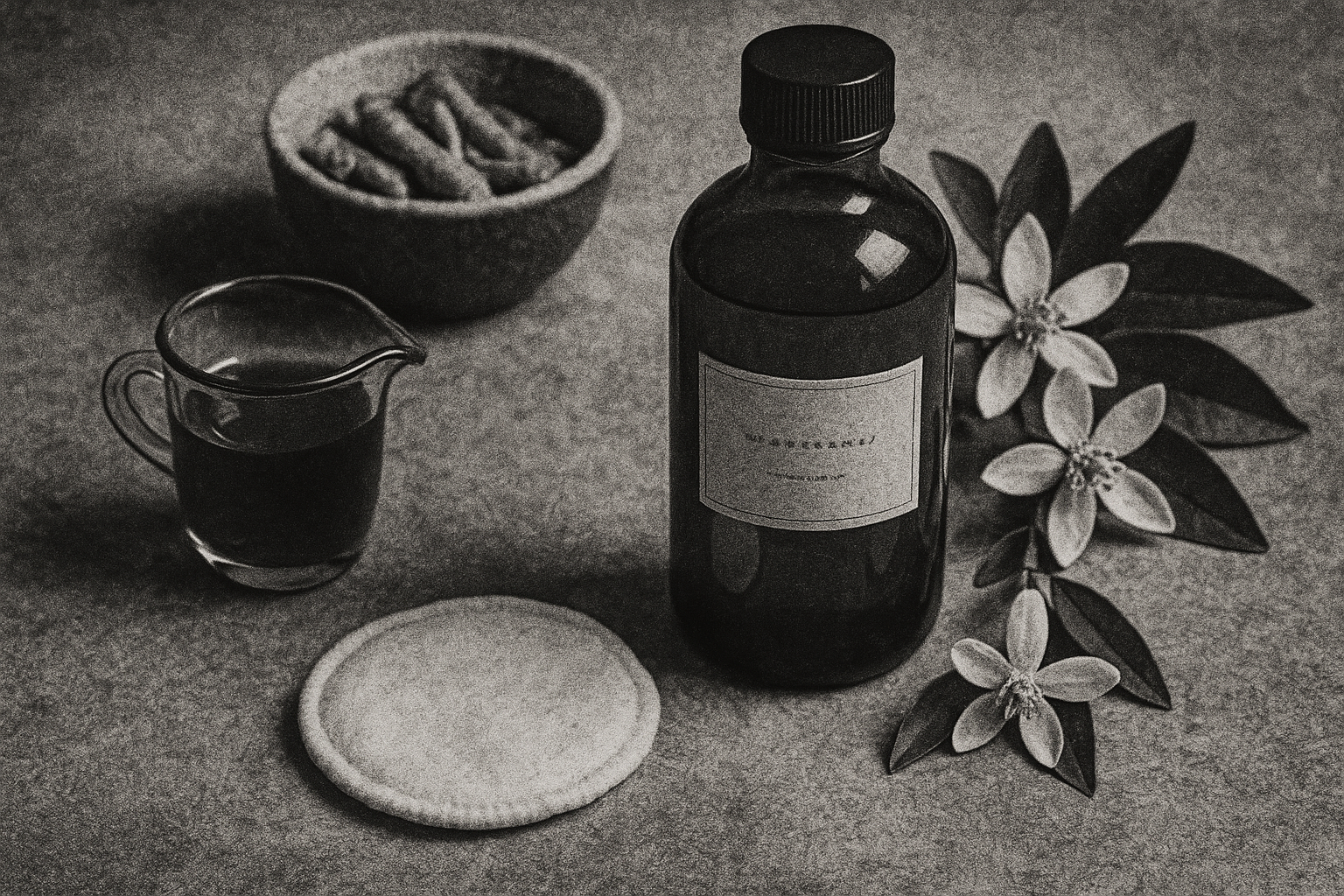 Image recette Lotion Visage Défatiquante à la Fleur d'Oranger et Ginseng pour Teint Frais