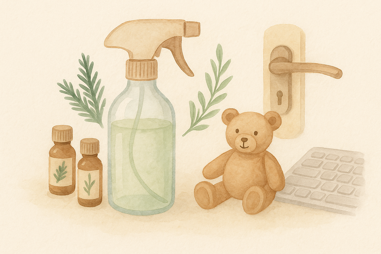 Image recette Désinfectant DIY au Tea Tree et Sapin : Barrière Naturelle Anti-Microbes pour Surfaces Sensibles