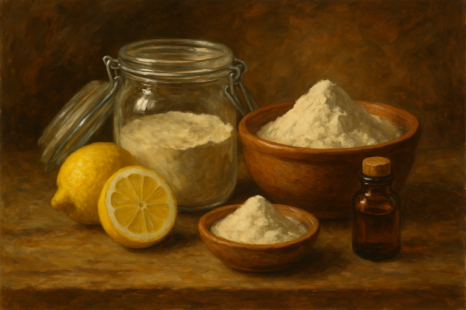 Image recette Brillance Minérale : Nettoyant Salle de Bain à l'Argile et au Citron