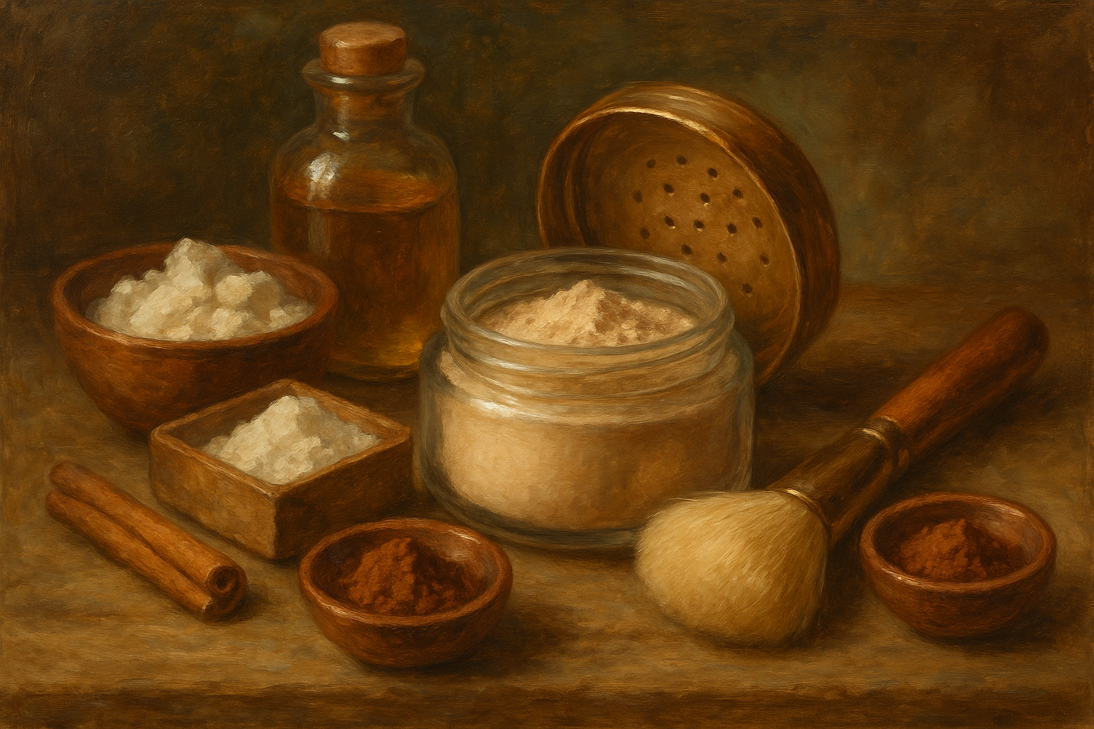 Image recette Poudre Visage Nacre de Coton : Recette Maison Pour Un Teint Un...
