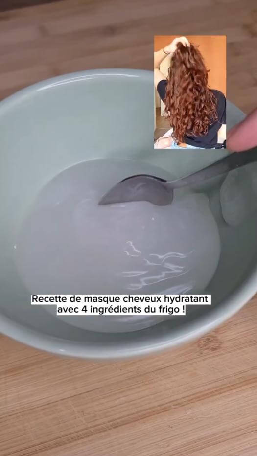 Image recette Masque Cheveux Hydratant ++