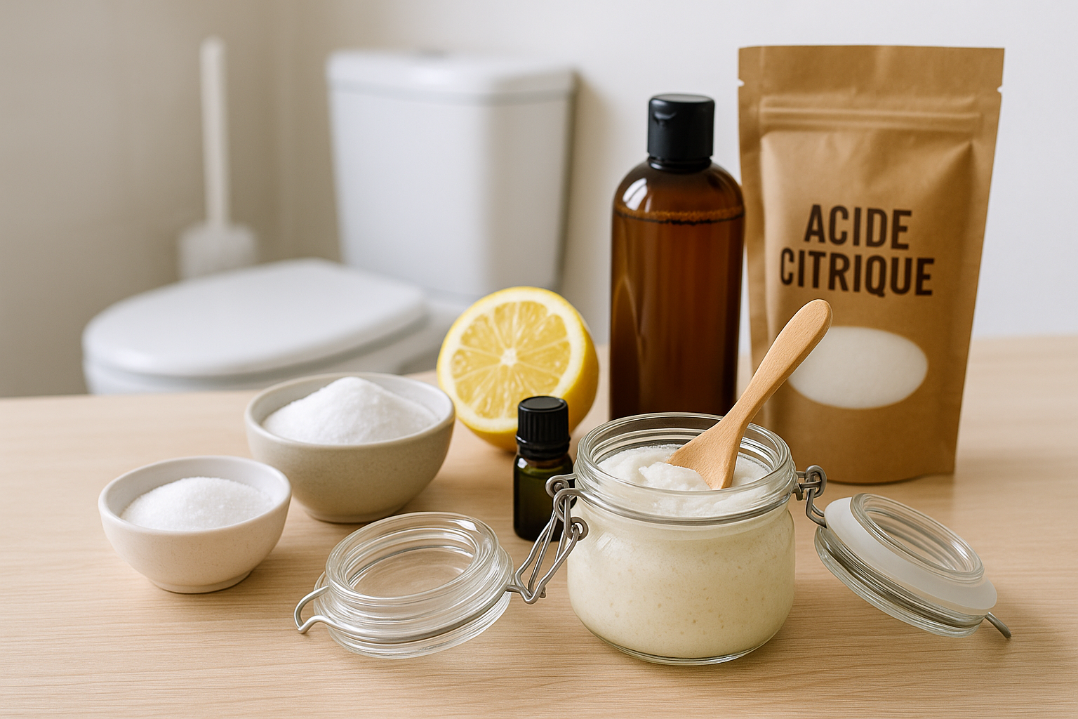 Image recette Gommage Exfoliant WC Maison : Propreté en Profondeur et Éclat ...