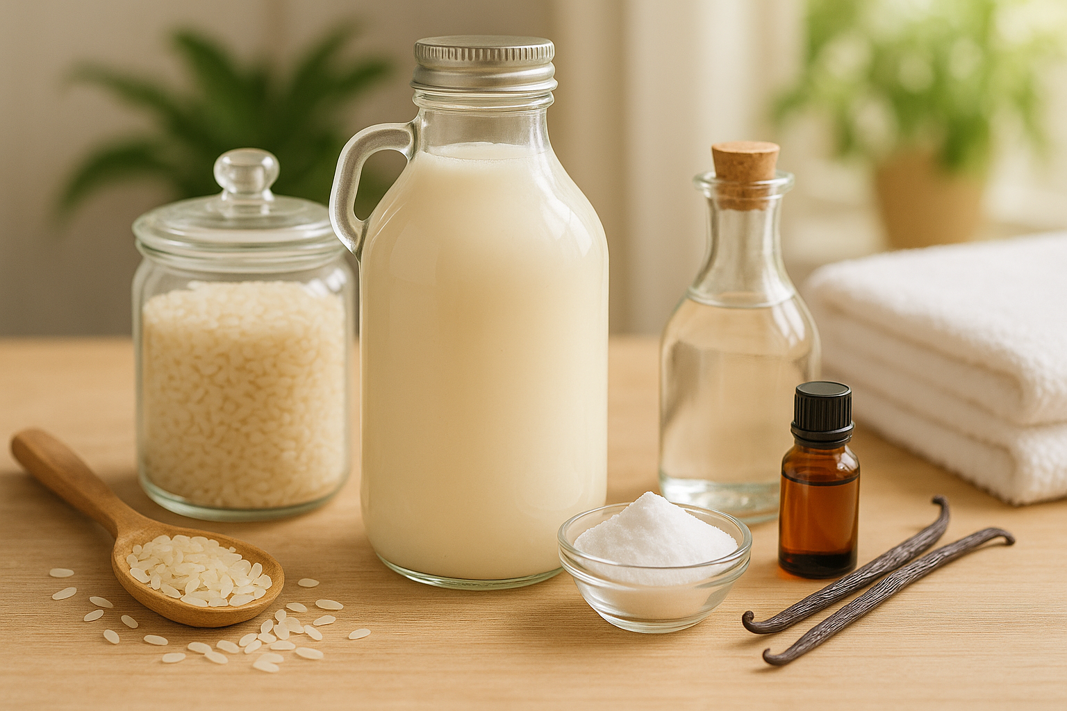 Image recette Adoucissant Maison Douceur de Riz & Vanille Bourbon