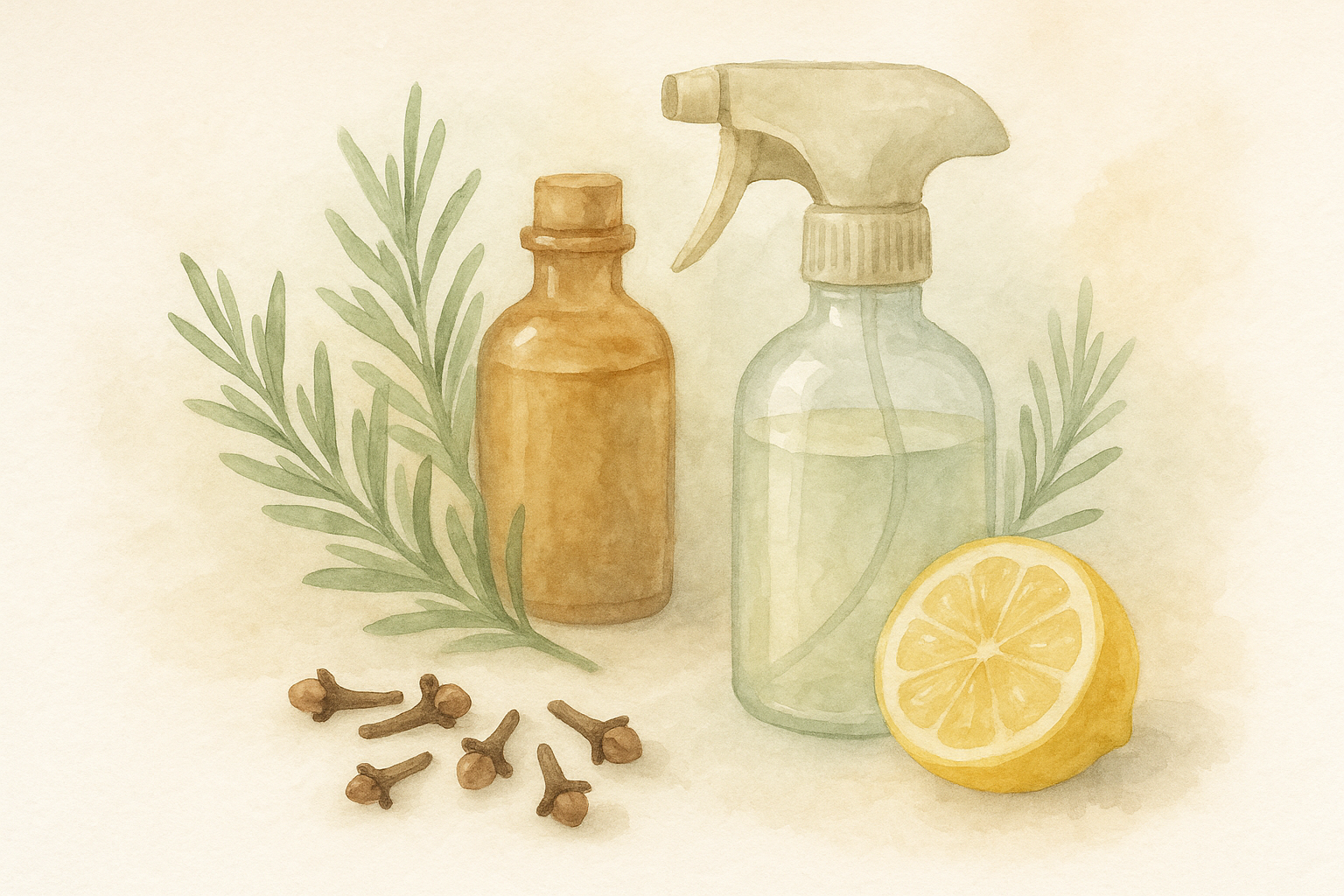 Image recette Désinfectant DIY Puissance Naturelle au Clou de Girofle & Hydr...