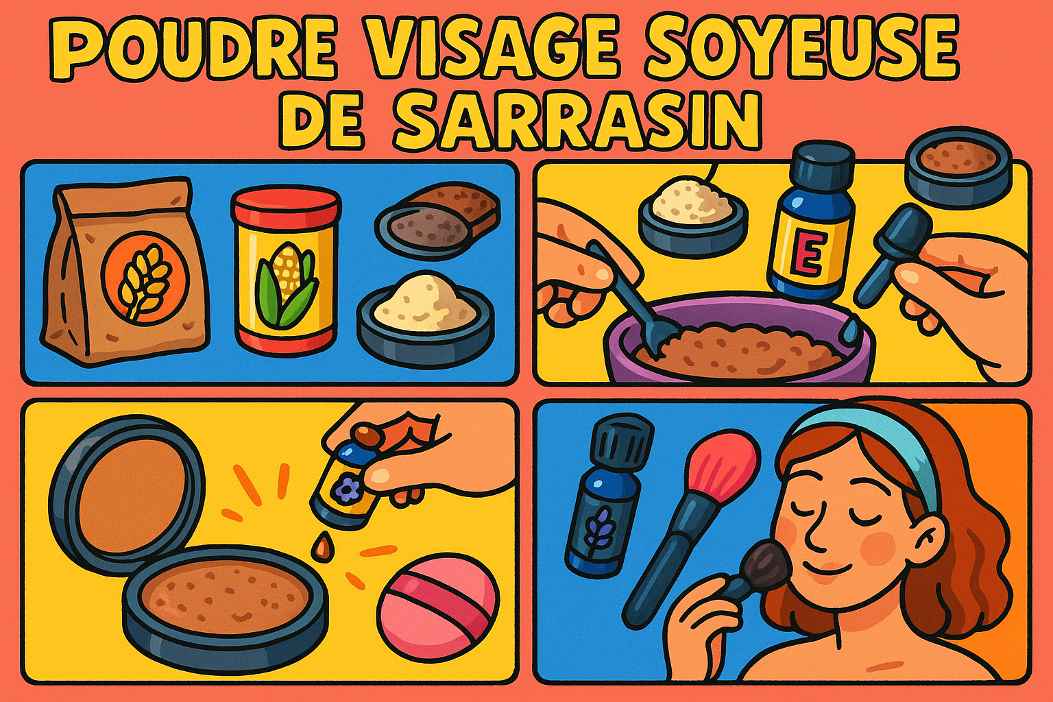 Image recette Poudre Visage Soyeuse de Sarrasin
