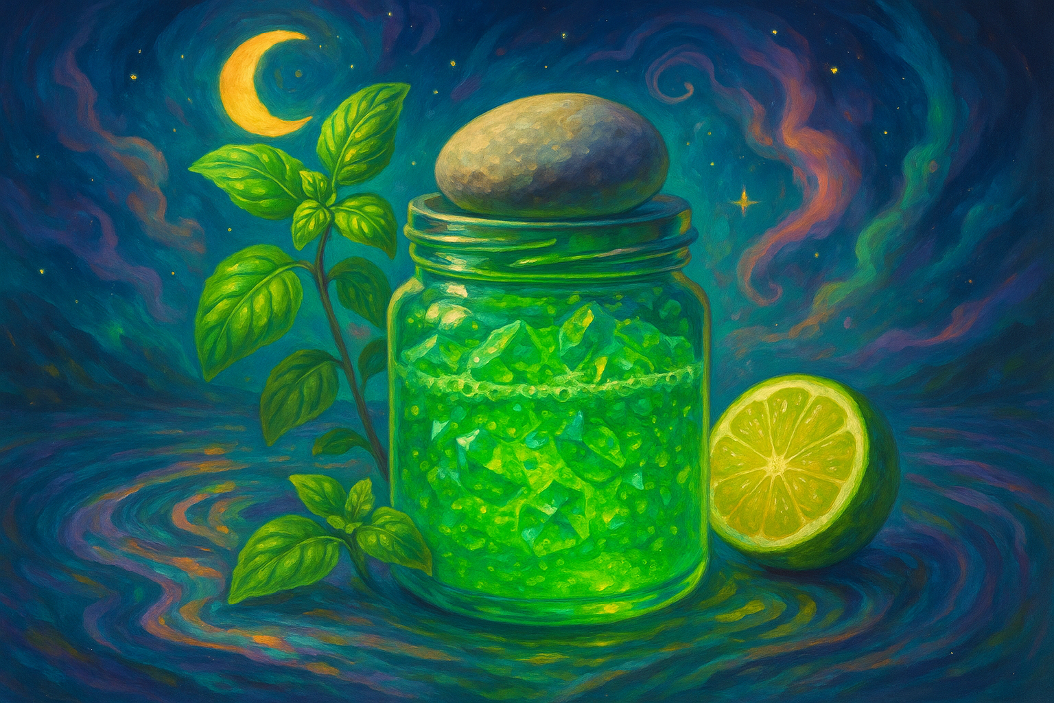 Image recette Desodorisant DIY en Gel Cristallin au Basilic Sacre et Citron ...