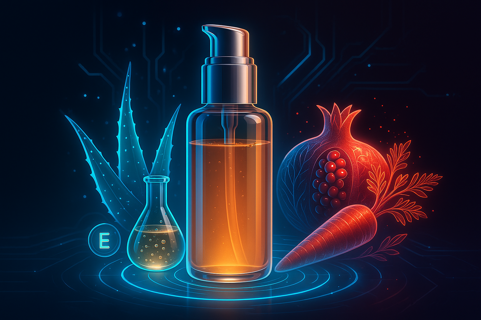 Image recette Lotion Visage Équilibrante à l'Hydrolat de Carotte et Extrait ...