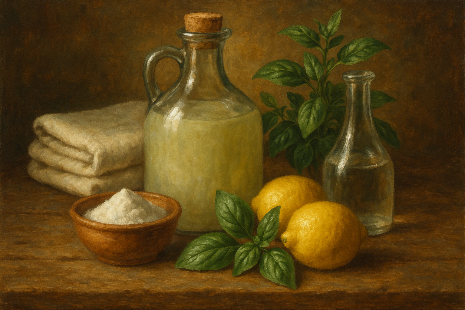 Image recette Délice Limonade & Basilic : Assouplissant Maison pour un Linge...