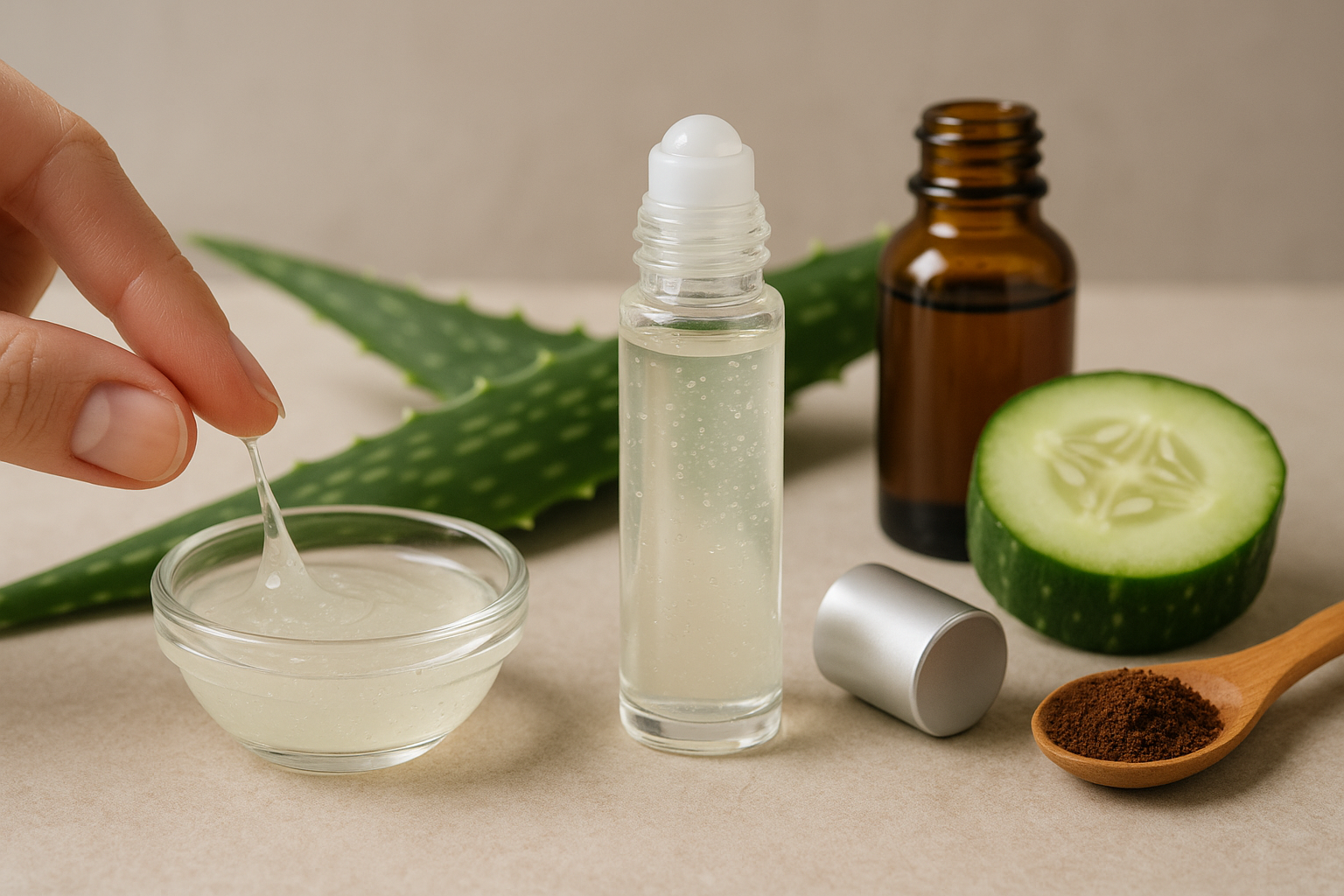 Image recette Gel Rafraichissant Anti-Fatigue Contour des Yeux DIY