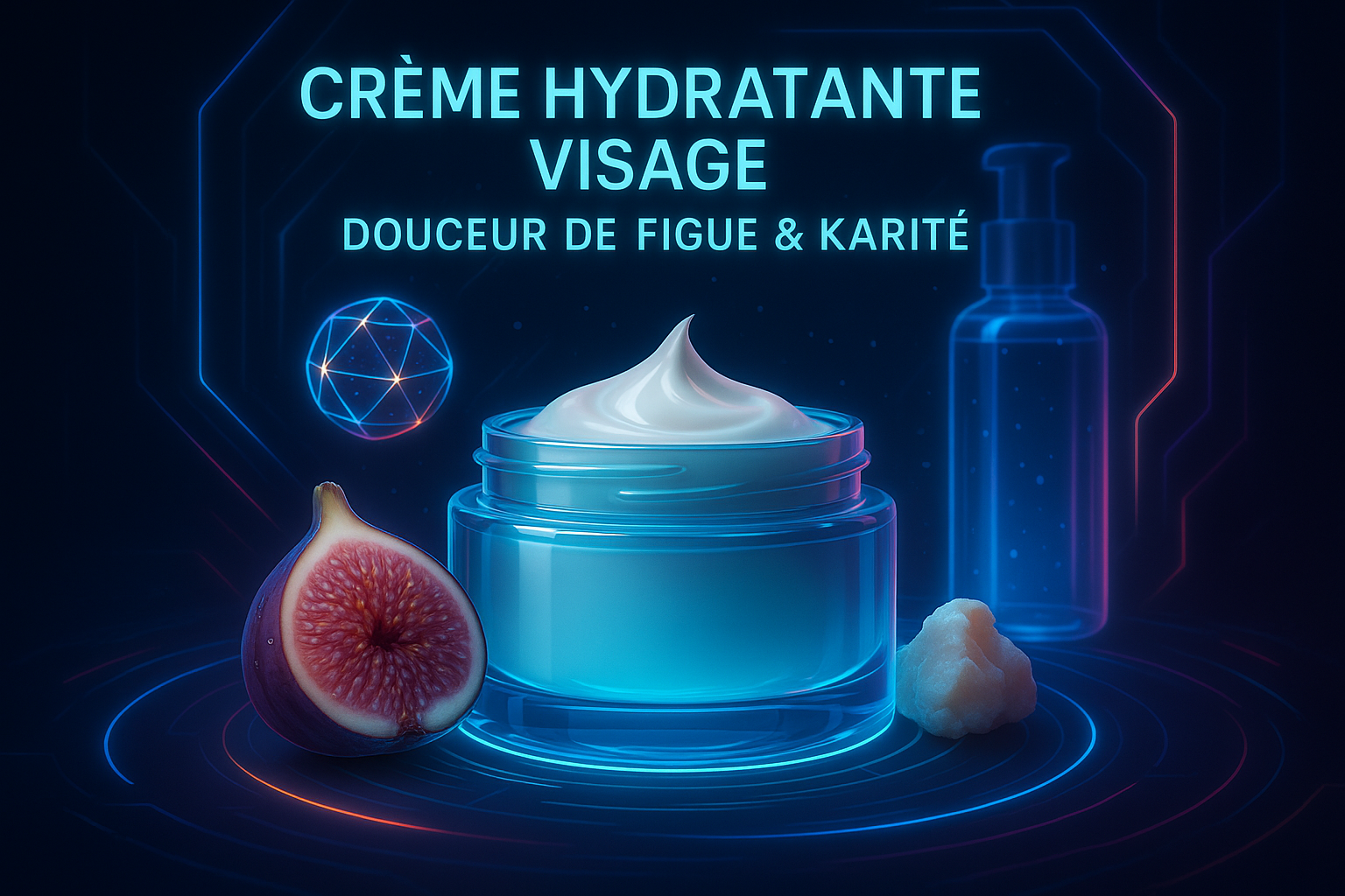 Image recette Crème Hydratante Visage Douceur de Figue & Karité