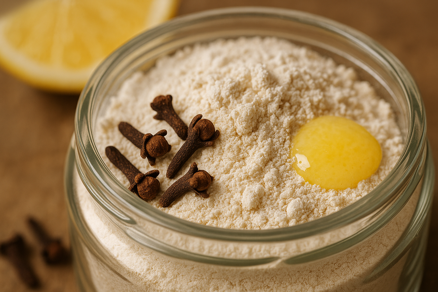 Image recette Poudre Détachante Ultra-Naturelle au Kaolin et Clous de Girofle