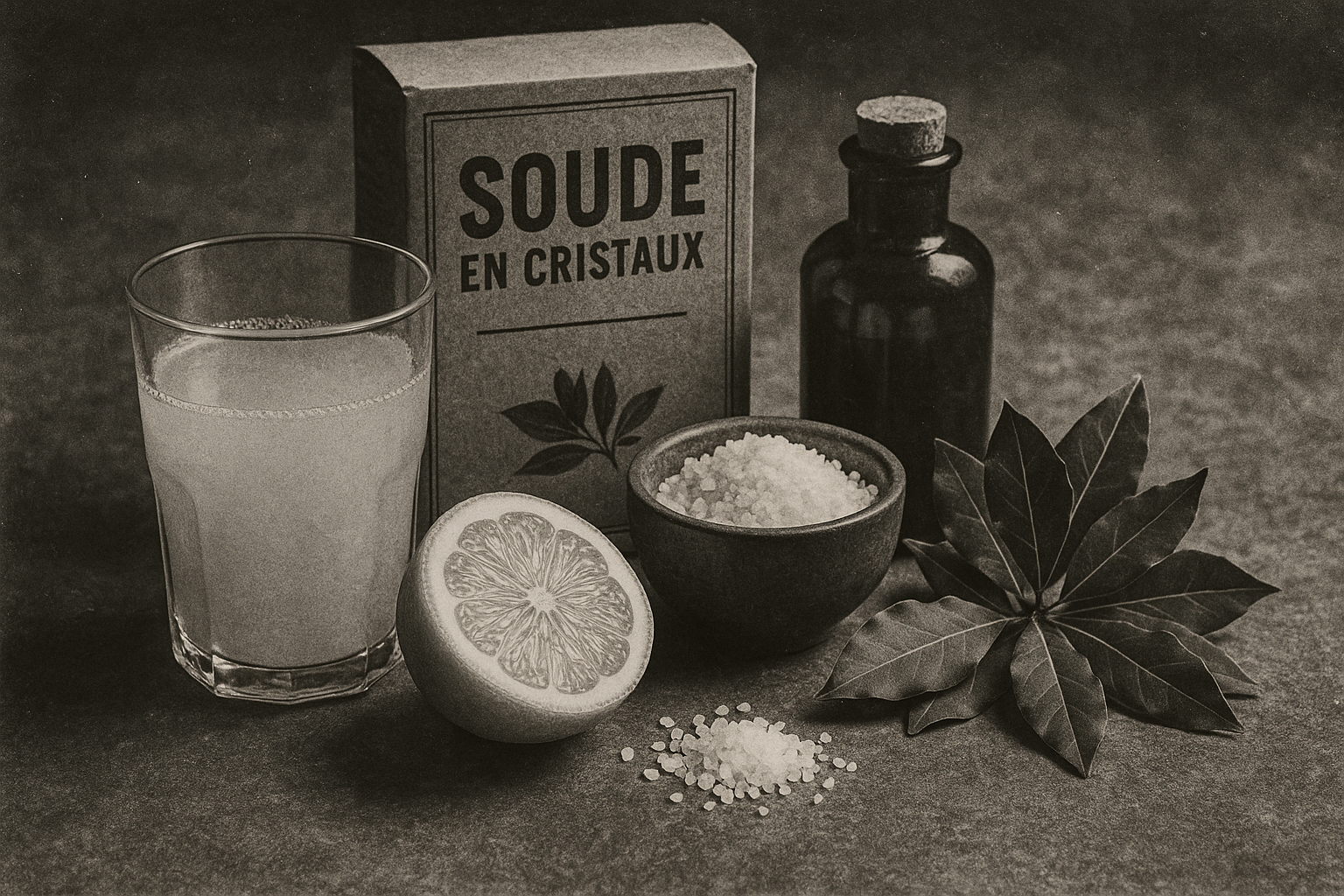 Image recette Deboucheur Lave-Soude : La Solution Maison Anti-Bouchon à la Soude et au Laurier